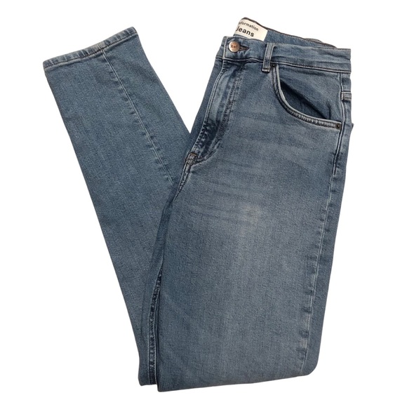 REFORMATION High and Skinny Jean in Catalina - Picture 4 of 8